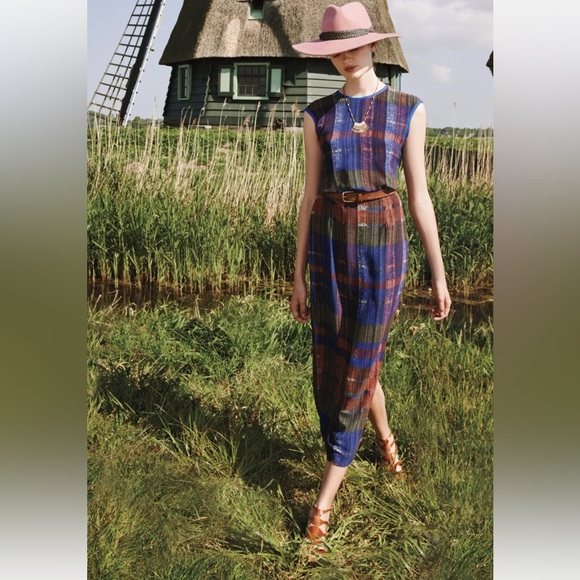 Anthropologie HD in Paris Andraz Midi Dress - Picture 2 of 10